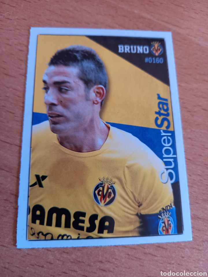 Figurine di Calcio: Mundicromo las fichas de la liga 2016 160 Bruno Villarreal superstar