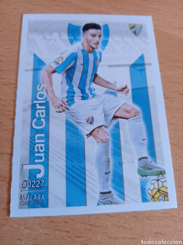 Cromos de Futebol: Mundicromo las fichas de la liga 2016 227 Juan Carlos M&aacute;laga