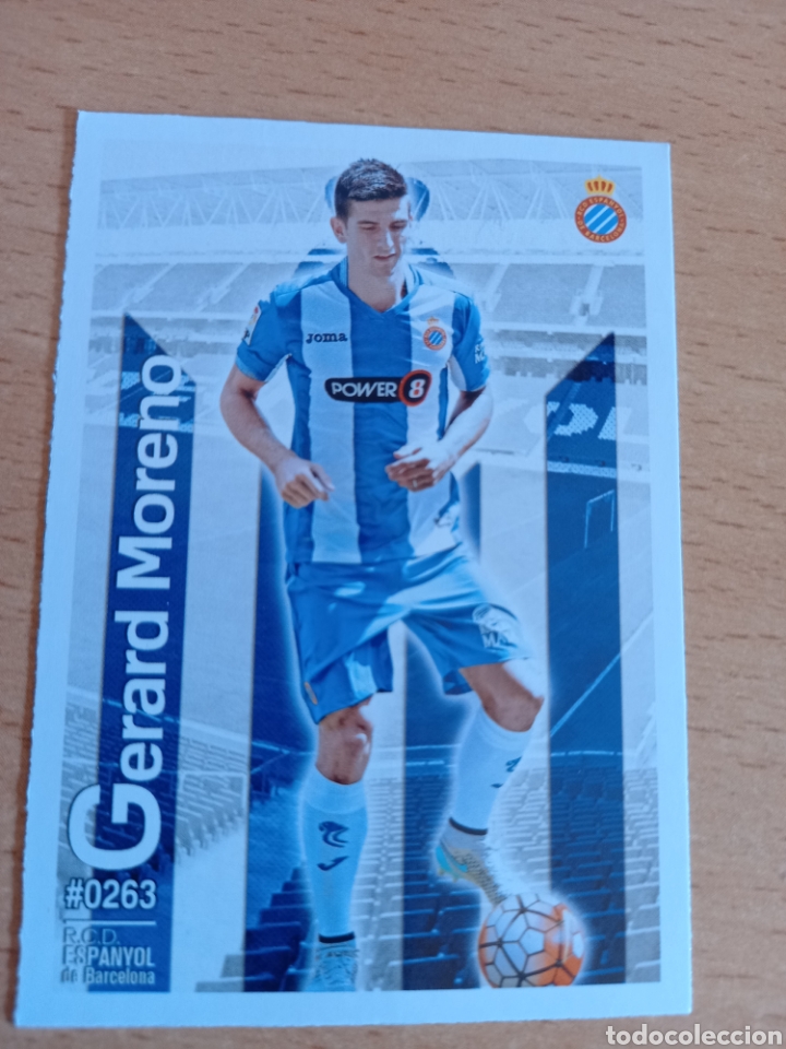 Fu&szlig;ball-Sticker: Mundicromo las fichas de la liga 2016 263 Gerard Moreno Espanyol