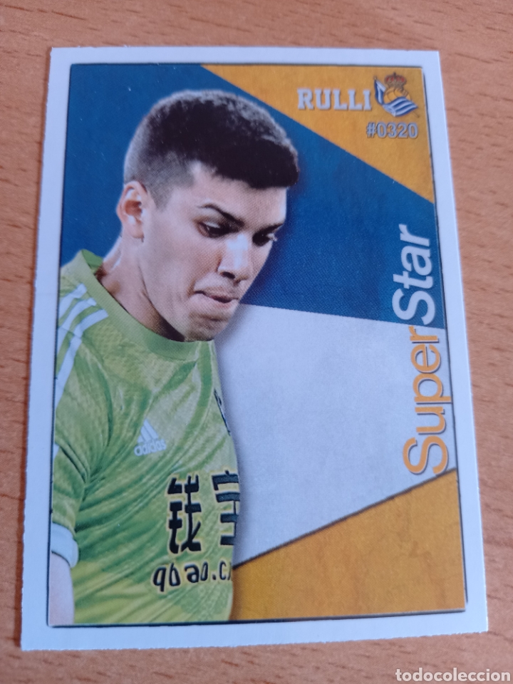 Cartes &agrave; collectionner de Football: Mundicromo las fichas de la liga 2016 320 Rulli Real Sociedad superstar