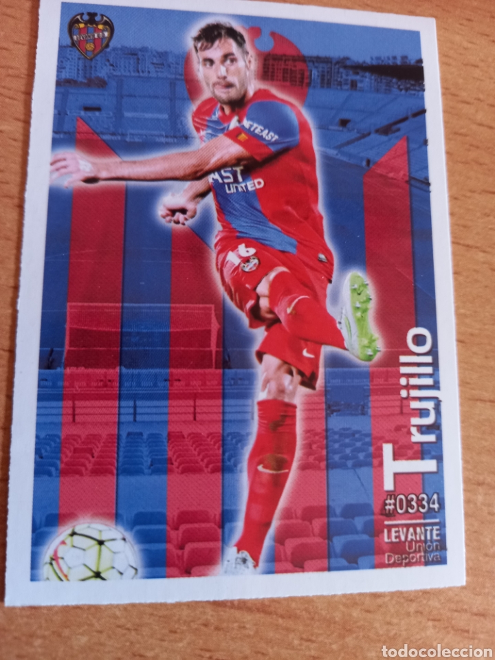 Figurine di Calcio: Mundicromo las fichas de la liga 2016 334 Trujillo Levante