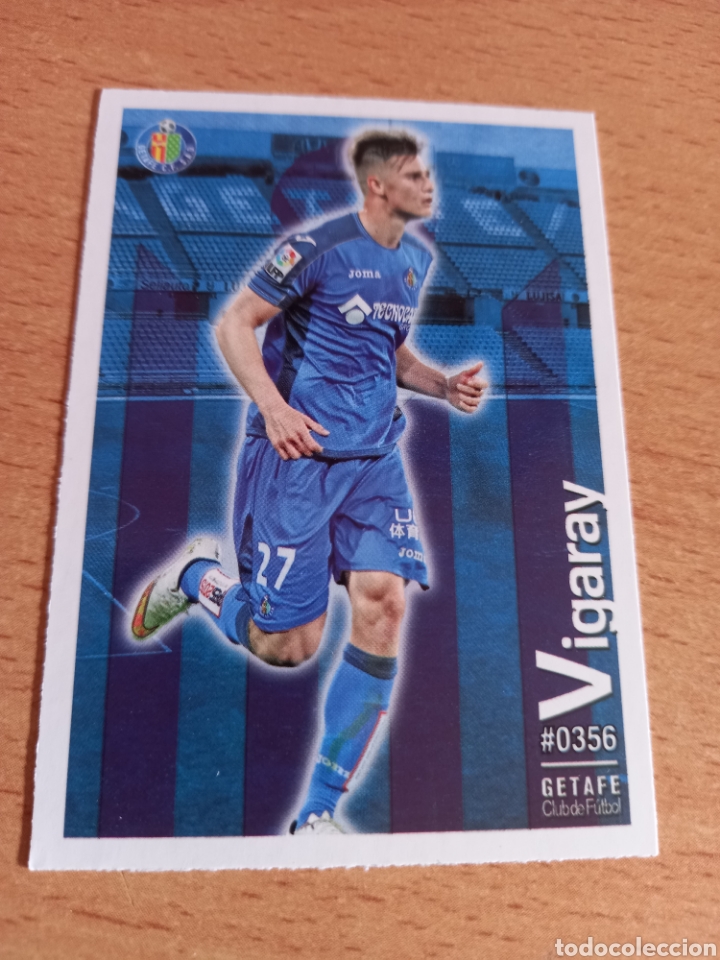 Figurine di Calcio: Mundicromo las fichas de la liga 2016 356 Vigaray Getafe