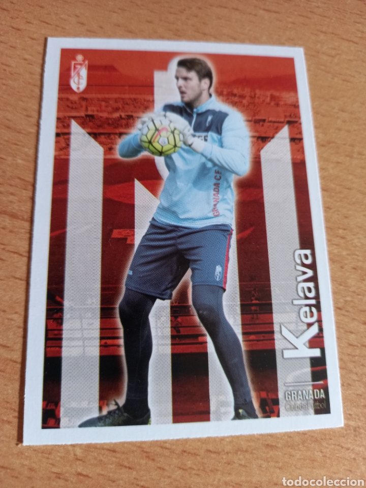 Fu&szlig;ball-Sticker: Mundicromo las fichas de la liga 2016 Kelava Granada versi&oacute;n err&oacute;nea