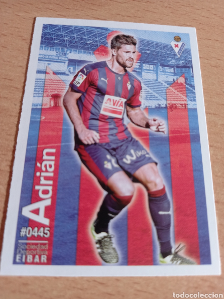 Fu&szlig;ball-Sticker: Mundicromo las fichas de la liga 2016 445 Adri&aacute;n Eibar