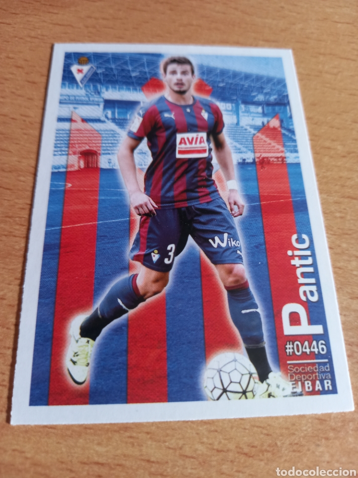 Cromos de Futebol: Mundicromo las fichas de la liga 2016 446 Pantic Eibar