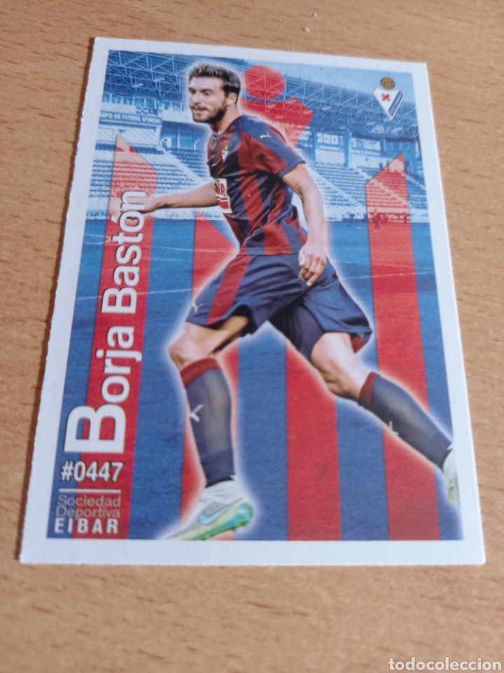 Fu&szlig;ball-Sticker: Mundicromo las fichas de la liga 2016 447 Borja Bast&oacute;n Eibar