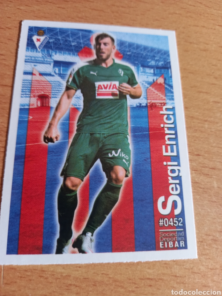 Fu&szlig;ball-Sticker: Mundicromo las fichas de la liga 2016 452 Sergi Enrich Eibar