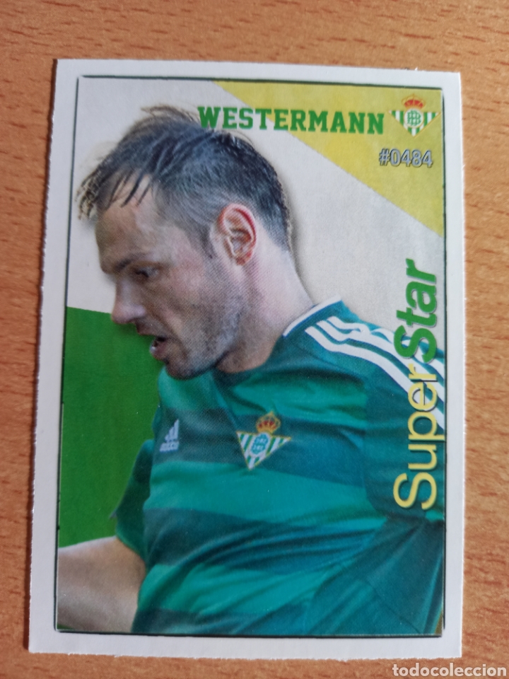 Fu&szlig;ball-Sticker: Mundicromo las fichas de la liga 2016 484 Westermann Real Betis superstar