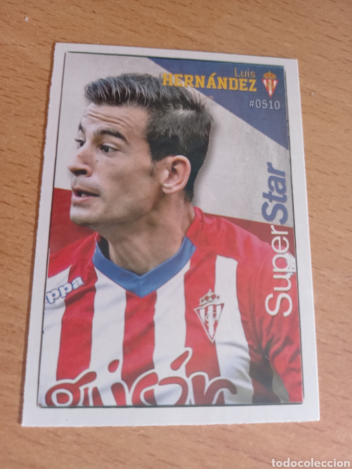 Cromos de Futebol: Mundicromo las fichas de la liga 2016 510 Luis Hern&aacute;ndez Sporting de Gij&oacute;n superstar