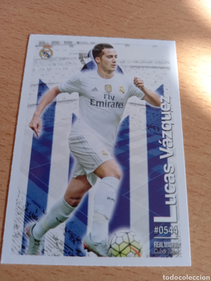 Cromos de f&uacute;tbol: Mundicromo las fichas de la liga 2016 544 Lucas V&aacute;zquez Real Madrid fichaje