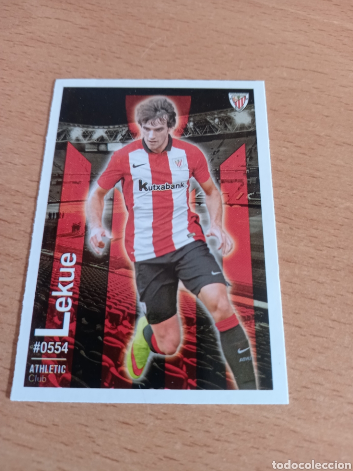 Fu&szlig;ball-Sticker: Mundicromo las fichas de la liga 2016 554 Lekue Athletic de Bilbao fichaje