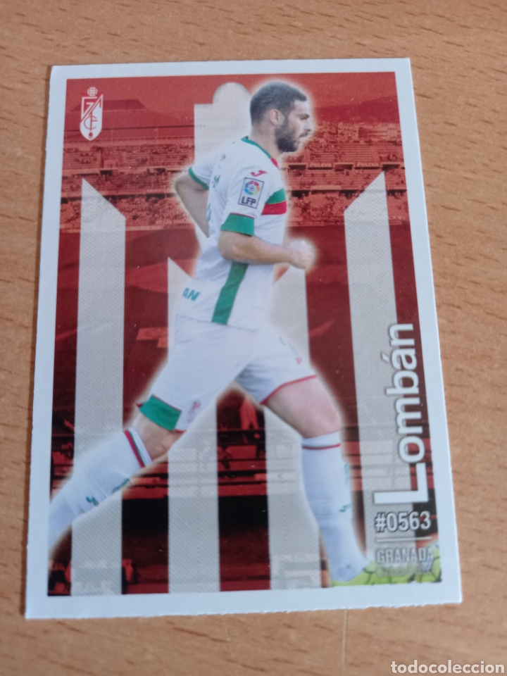 Cromos de F&uacute;tbol: Mundicromo las fichas de la liga 2016 563 Lomban Granada fichaje