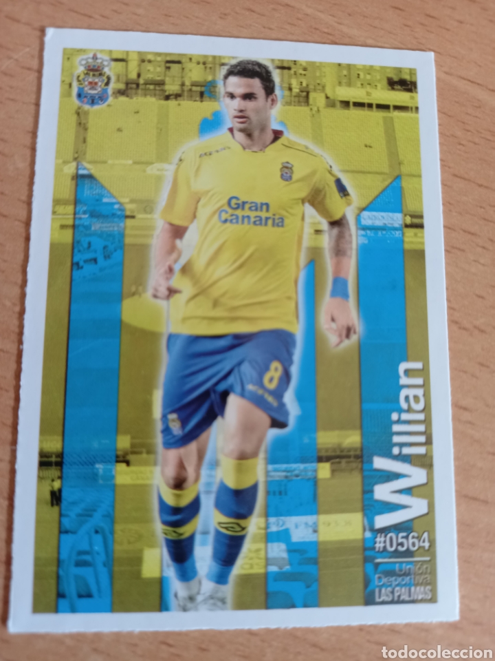 Figurine di Calcio: Mundicromo las fichas de la liga 2016 564 Willian Las Palmas fichaje