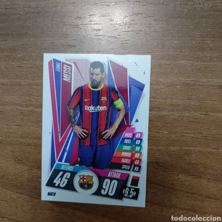 Cromos de f&uacute;tbol: Messi topps 2020-21 - Foto 1
