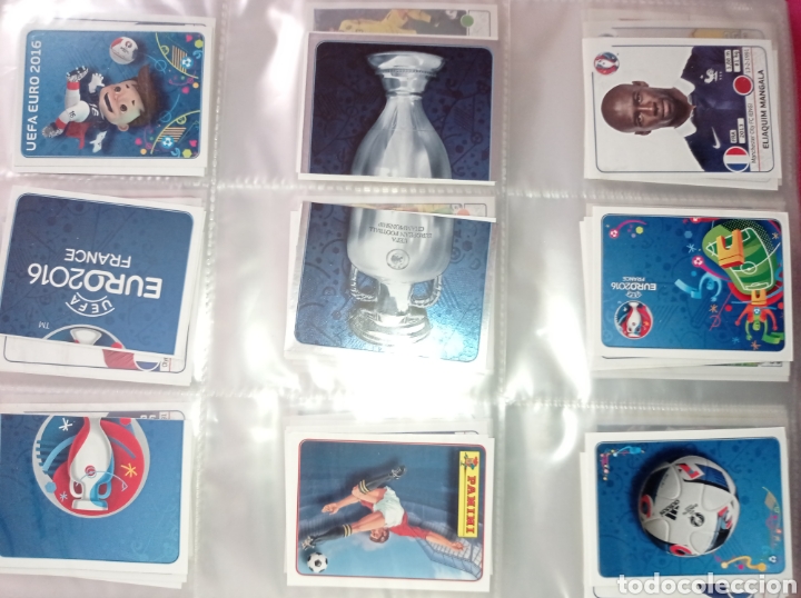 Cromos de F&uacute;tbol: Colecci&oacute;n completa Eurocopa Francia 2016 de panini UEFA Euro 2016