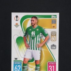 Cartes à collectionner de Football: #RBB2 VICTOR RUIZ REAL BETIS NEW SIGNING 2021 2022 MATCH ATTAX 21 22 CHAMPIONS TOPPS. Lote 307584773