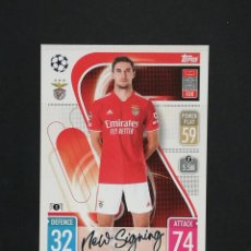 Cartes à collectionner de Football: #SLB5 YAREMCHUK SL BENFICA NEW SIGNING 2021 2022 MATCH ATTAX 21 22 CHAMPIONS TOPPS. Lote 307585263