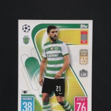 Cartes à collectionner de Football: #SCP6 PAULINHO SPORTING CLUBE DE PORTUGAL NEW SIGNING 2021 2022 MATCH ATTAX 21 22 CHAMPIONS TOPPS. Lote 307585593