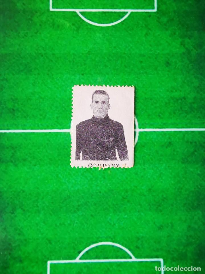 Figurine di Calcio: CROMO SELLO FUTBOL 44 45 CONCURSO LICORES MIRET RESULTADOS TEMPORADA 1944 1945 COMPANY