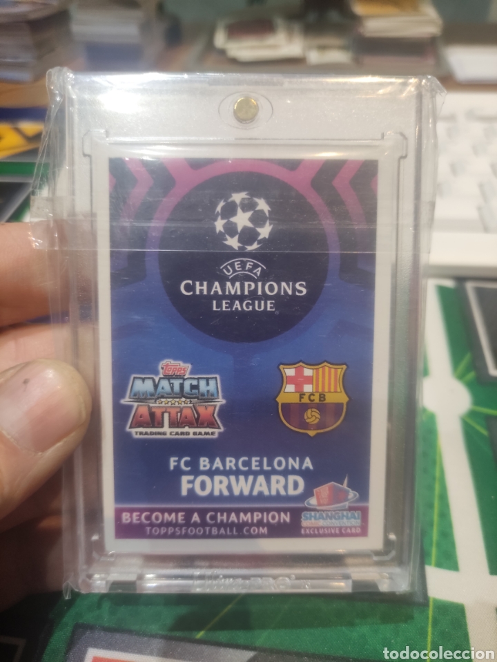 Cromos de f&uacute;tbol: Messi topps Shangh&aacute;i - Foto 2
