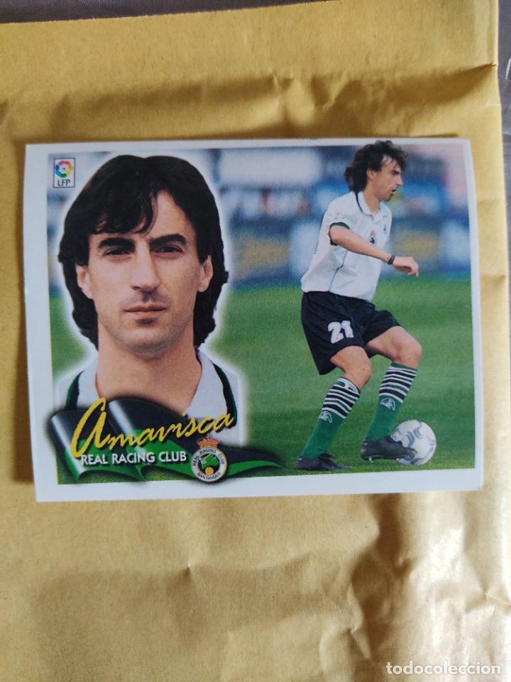 Cromos de f&uacute;tbol: Este 00 01 Racing de Santander Amavisca - Foto 1