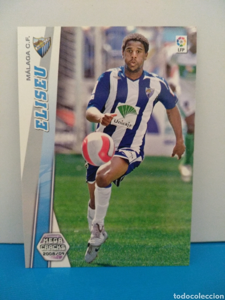 Cromos de Futebol: MEGACRACKS 2008 2009 08 09 - PANINI - ELISEU N&ordm; 172 M&Aacute;LAGA