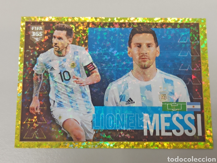 lionel messi fifa 365 2021 2022 21 22 argentina - Compra venta en  todocoleccion