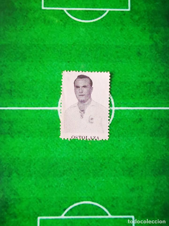 Football Stickers: CROMO SELLO FUTBOL 44 45 CONCURSO LICORES MIRET RESULTADOS TEMPORADA 1944 1945 OSTOLAZA