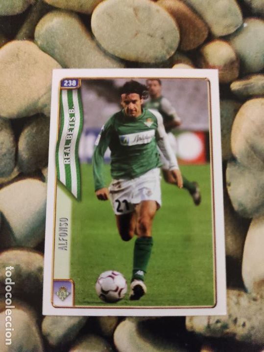 Cromos de f&uacute;tbol: 238 ALFONSO BETIS MUNDICROMO FICHAS LIGA 2004 2005 04 05