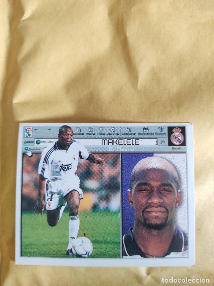 Cromos de f&uacute;tbol: Este 01 02 Real Madrid Makelele - Foto 1