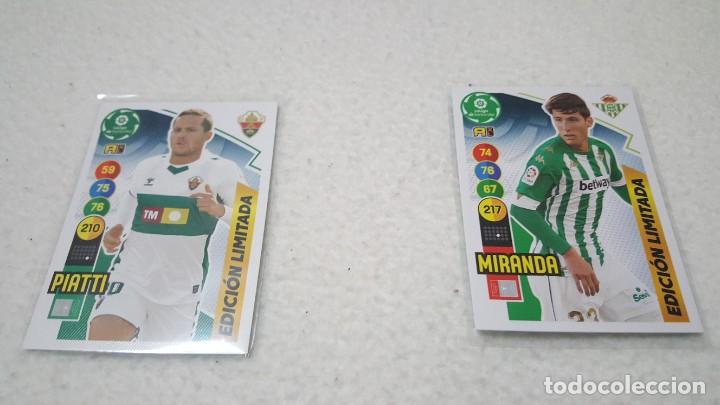 Cromos de Futebol: LOTE 2 CROMOS ADRENALYN XL 2020 2021 EDICION LIMITADA