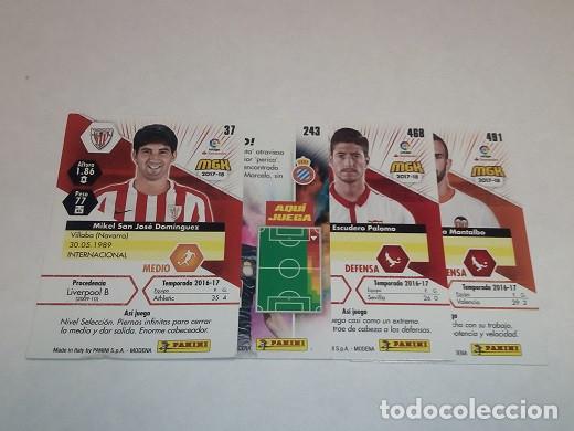 Cromos de f&uacute;tbol: Mega Cracks Liga 2017-18 - Lote Cromos