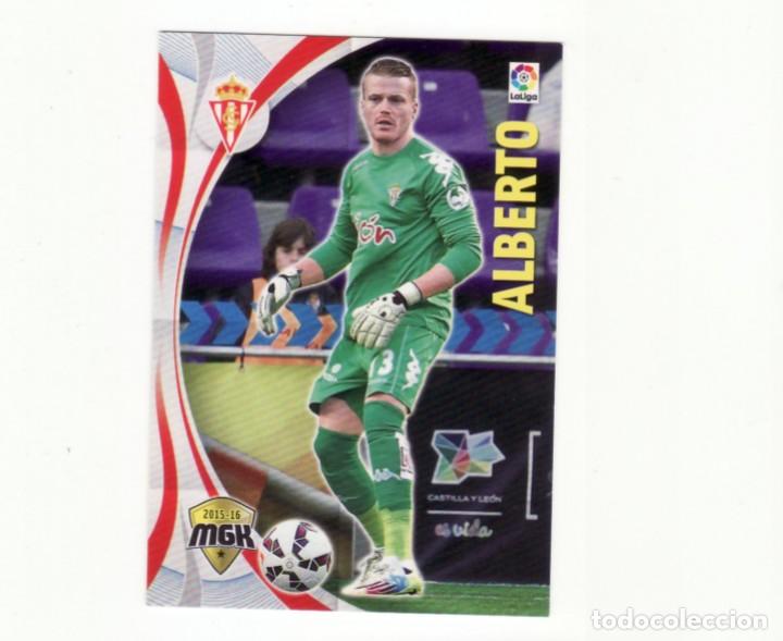 Cromos de f&uacute;tbol: MEGACRACKS 2015/2016 463 ALBERTO SPORTING - Foto 1