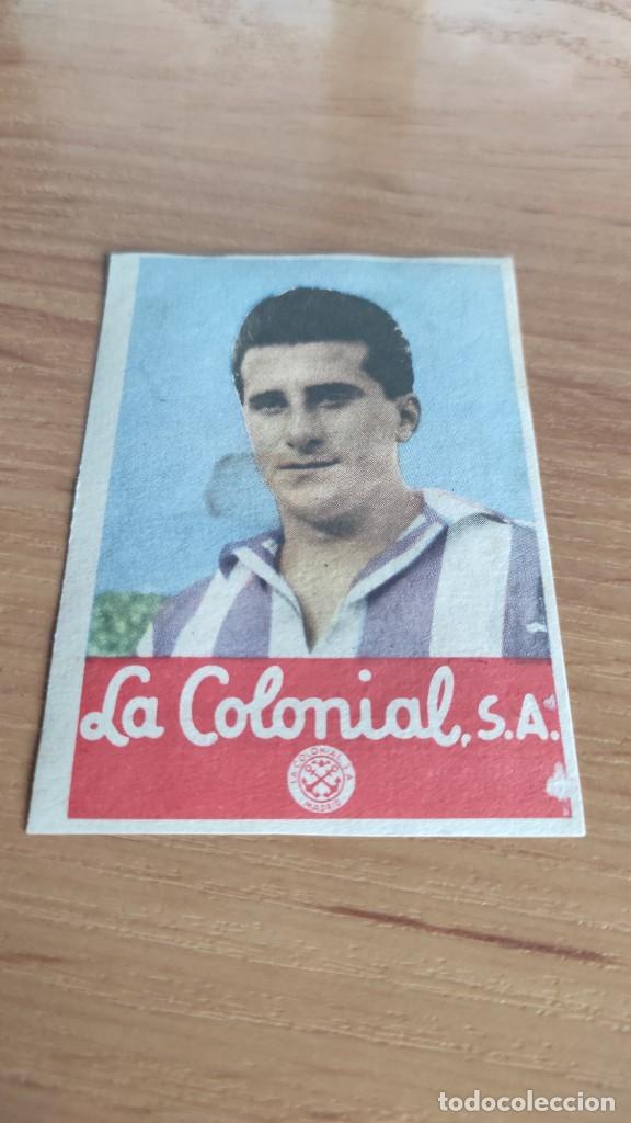 Cromos de f&uacute;tbol: Cromo Ducasse. Valladolid La Colonial. - Foto 1