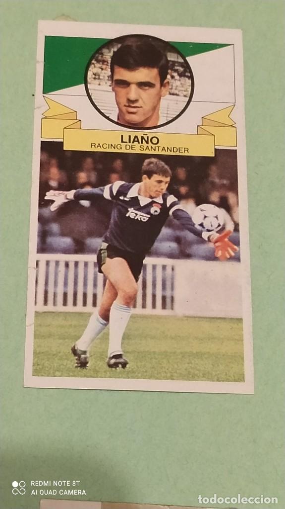 Figurine di Calcio: LIA&Ntilde;O RACING SANTANDER ESTE 85 86 1985 1986 RECUPERADO