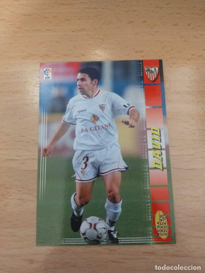 Cromos de f&uacute;tbol: Megacracks 2004/05. David. Sevilla. - Foto 1