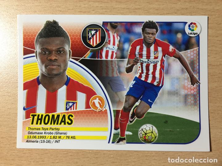 Cromos de f&uacute;tbol: 2016-2017 - 9B THOMAS - ATLETICO DE MADRID - ESTE - Foto 1