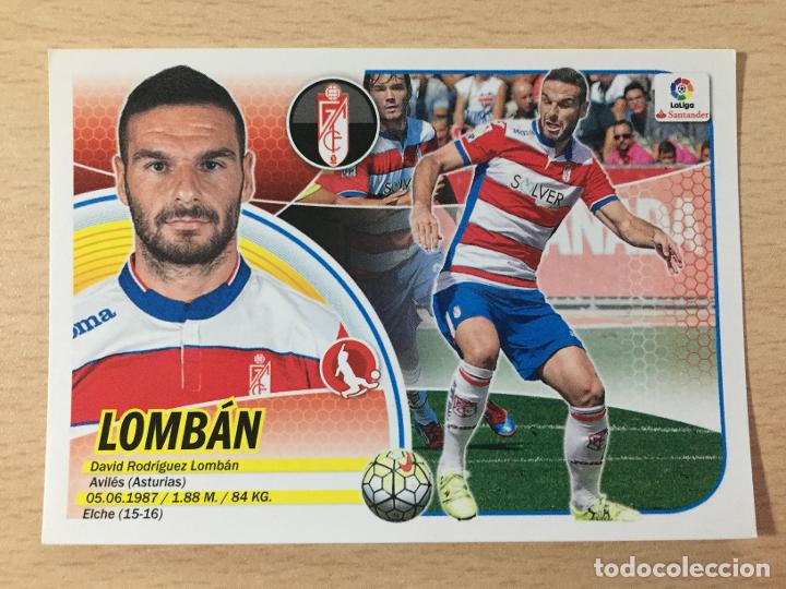 Cromos de f&uacute;tbol: 2016-2017 - 5 LOMBAN - GRANADA CF - ESTE - Foto 1