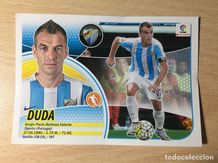 Cromos de f&uacute;tbol: 2016-2017 - 12B DUDA - MALAGA CF - ESTE - Foto 1
