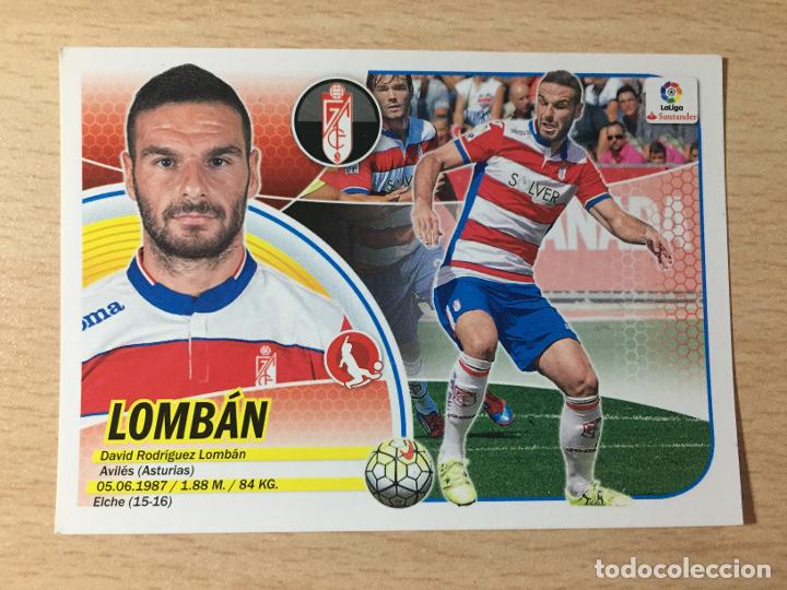 Cromos de f&uacute;tbol: 2016-2017 - 5 LOMBAN - GRANADA CF - ESTE - Foto 1