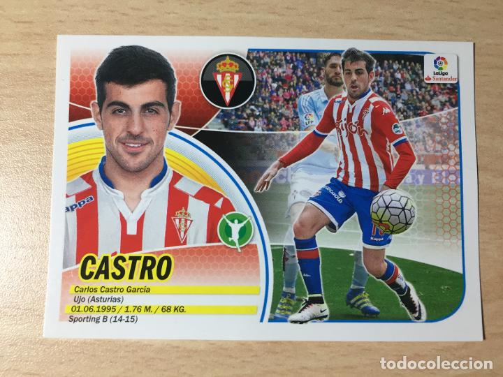 Cromos de f&uacute;tbol: 2016-2017 - 15 CASTRO - SPORTING DE GIJON - ESTE - Foto 1