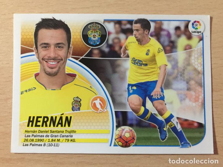 Cromos de f&uacute;tbol: 2016-2017 - 9 HERNAN - UD LAS PALMAS - ESTE - Foto 1