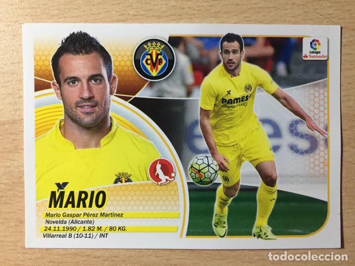Cromos de f&uacute;tbol: 2016-2017 - 3 MARIO - VILLARREAL CF - ESTE - Foto 1