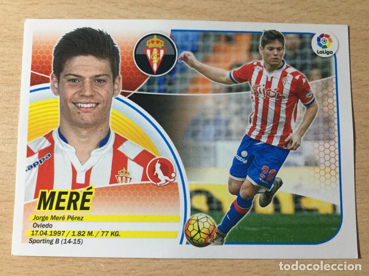 Cromos de f&uacute;tbol: 2016-2017 - 5 MERE - SPORTING DE GIJON - ESTE - Foto 1