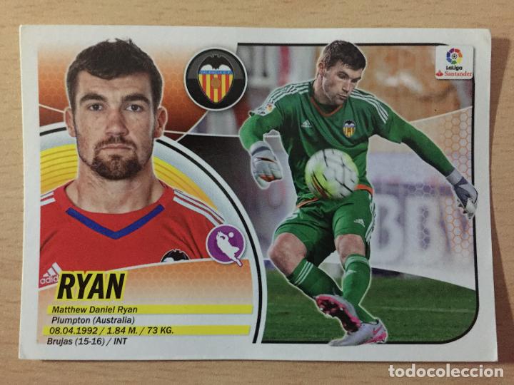 Cromos de f&uacute;tbol: 2016-2017 - 1 RYAN - VALENCIA CF - ESTE - Foto 1