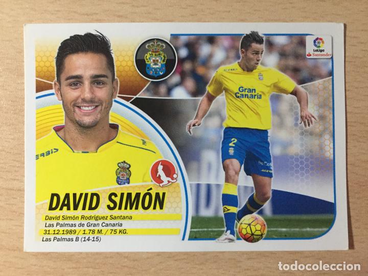 Cromos de f&uacute;tbol: 2016-2017 - 3 DAVID SIMON - UD LAS PALMAS - ESTE - Foto 1