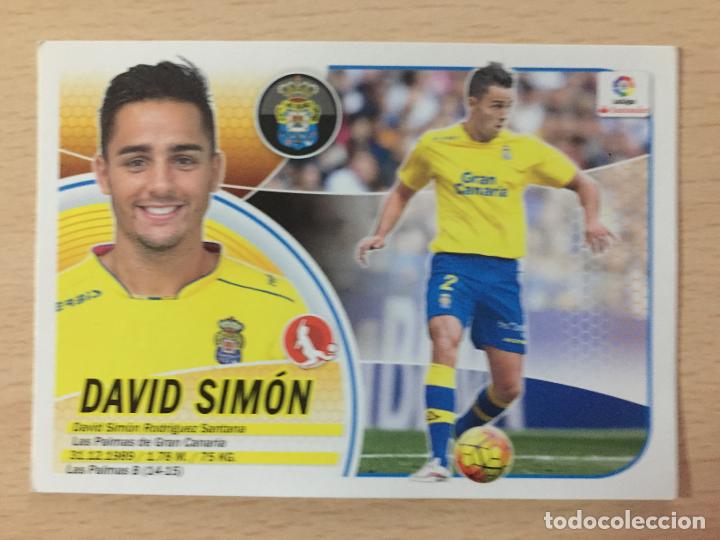 Cromos de f&uacute;tbol: 2016-2017 - 3 DAVID SIMON - UD LAS PALMAS - ESTE - Foto 1