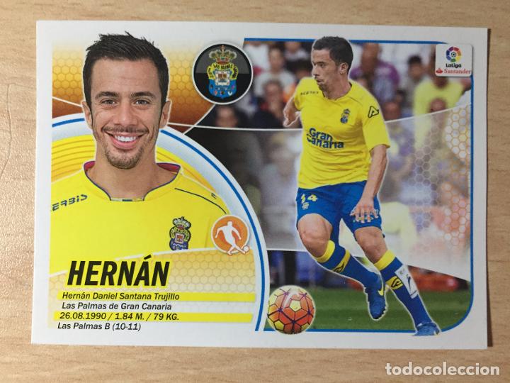 Cromos de f&uacute;tbol: 2016-2017 - 9 HERNAN - UD LAS PALMAS - ESTE - Foto 1