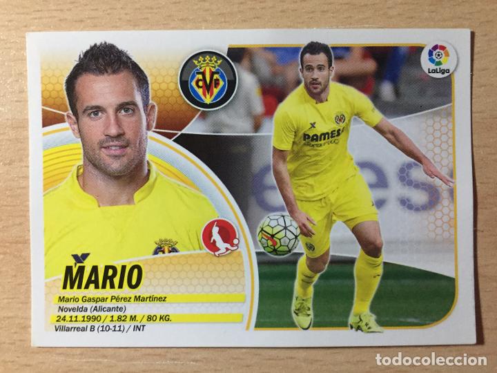 Cromos de f&uacute;tbol: 2016-2017 - 3 MARIO - VILLARREAL CF - ESTE - Foto 1
