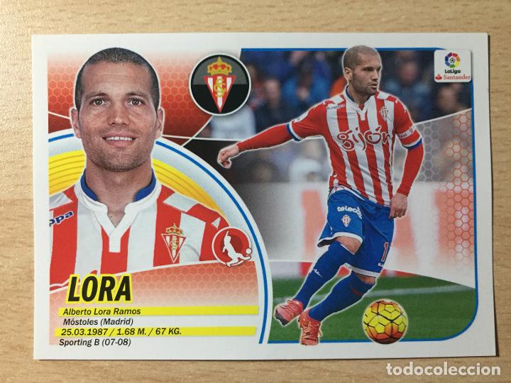 Cromos de f&uacute;tbol: 2016-2017 - 3 LORA - SPORTING DE GIJON - ESTE - Foto 1